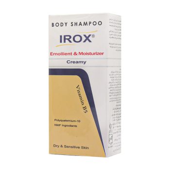 شامپو بدن ایروکس IROX مدل Emollient & Moisturizer وزن 200 گرم