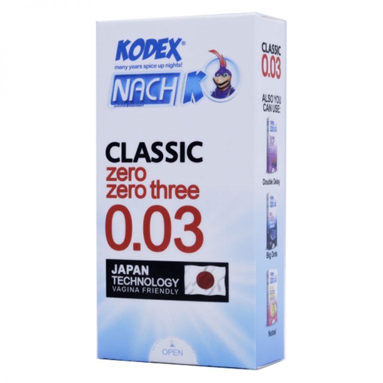 کاندوم کدکس مدل Classic 0.03 بسته 10 عددی